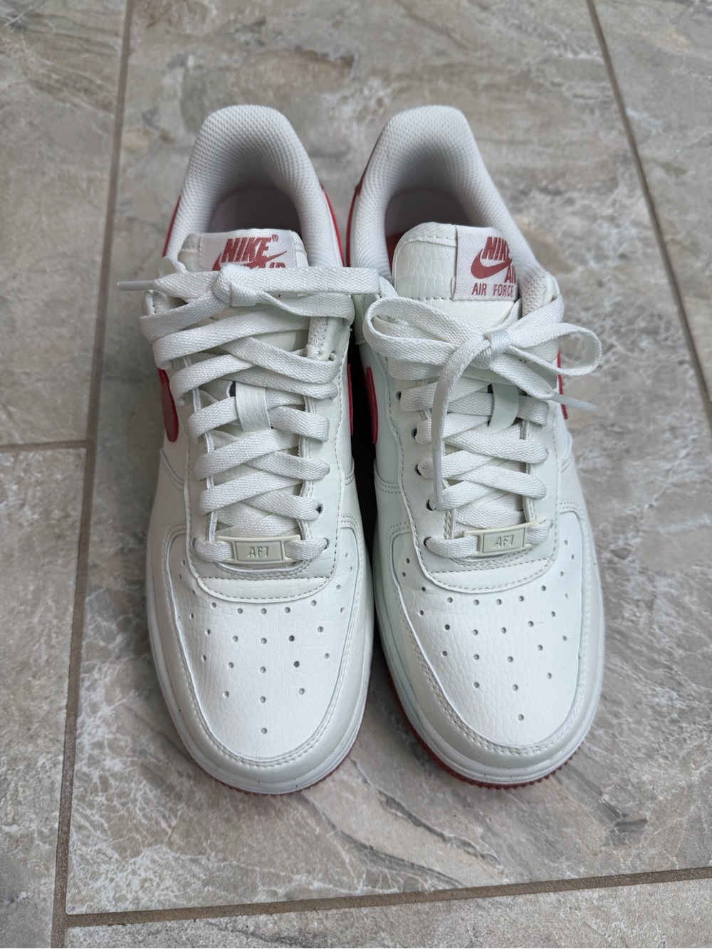 Nike Air Force 1 Low ‘07 Next Nature Women’s Sneakers Sail Canyon Pink Size 7 - Picture 2 of 9